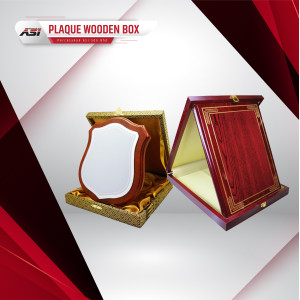 Plaque Wooden Box